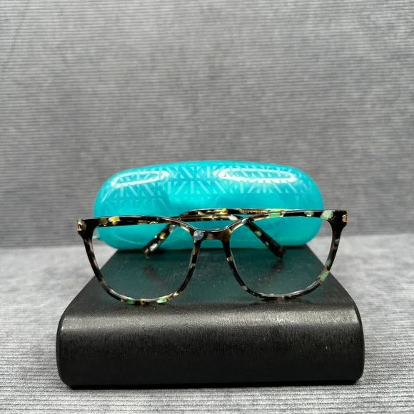 Warby Parker Esme Y2K Multi Color Tortoise Cat Eye Eyeglass Frames 55-16-135