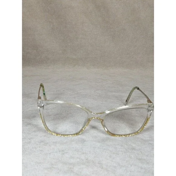bebe BB5203 204 Taupe Crystal Clear Authentic Full Rim Eyeglass Frames 52-17-135