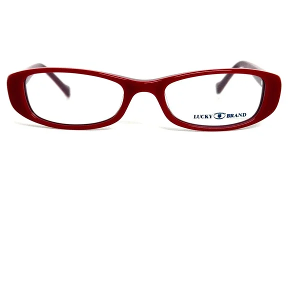 Lucky Brand Spark‎ Plug KIDS Cateye EyeGlasses in Red H16430