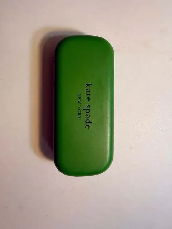 Kate Spade Jacalyn Tortoise and Teal Rectangle ‎ Prescription Glasses with Case