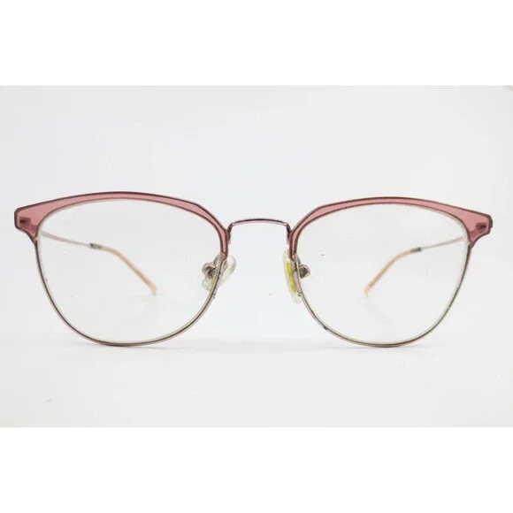 Esprit ET17119 Rose Gold Pink Cat Eye Eyeglasses Frames 56-19-145 Color 513