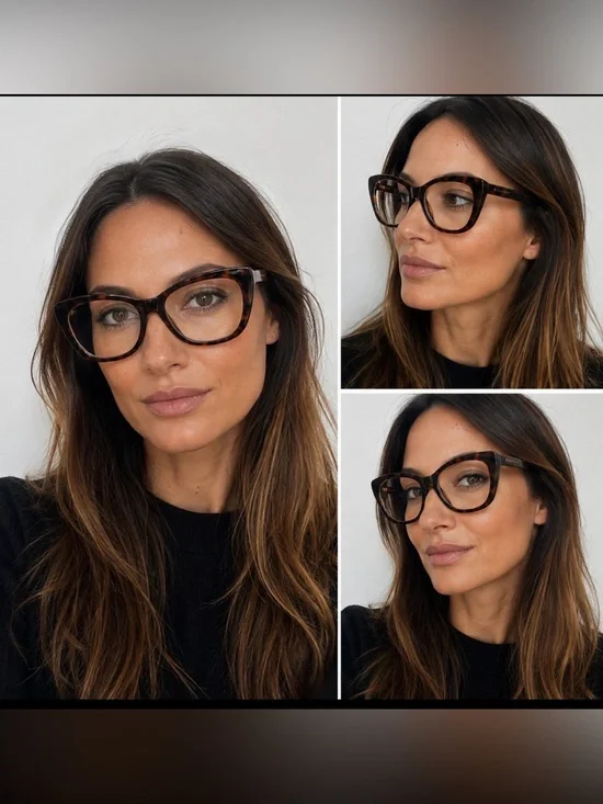 Seraphin Cecilia 8528 Tortoiseshell Eyeglasses Handmade in Japan
