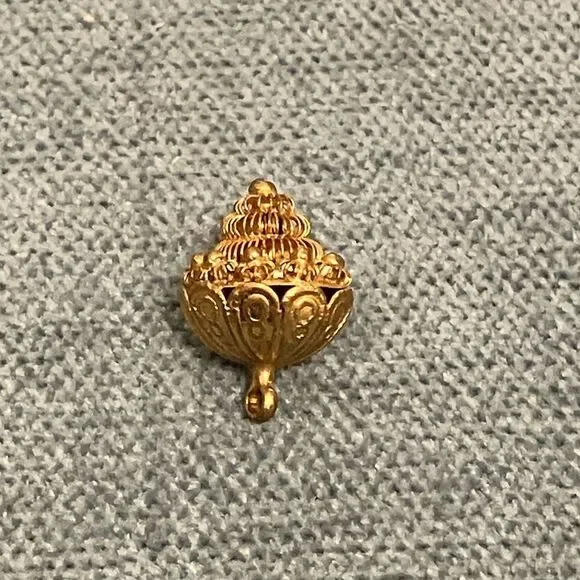 Gold-Colored Button