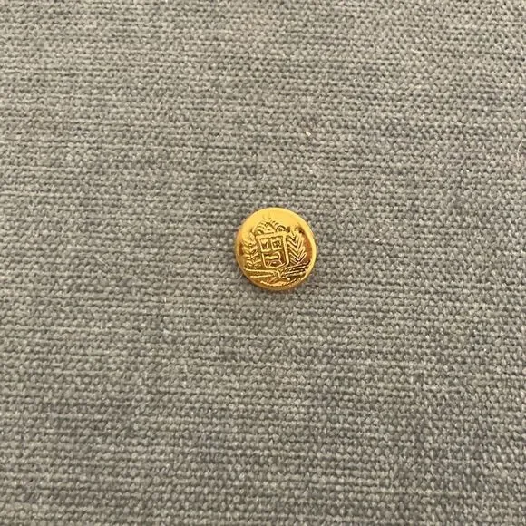 Gold-Colored Button
