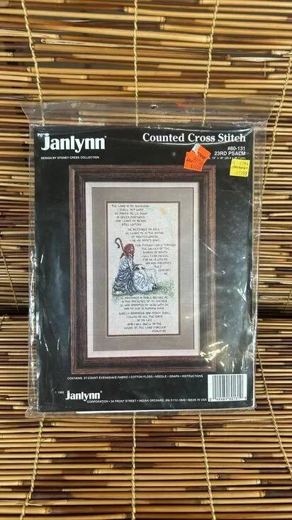 Janlynn Cross Stitch 80-131 The Lord is My Shephard