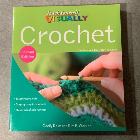 Teach Yourself Visually Crochet 2nd Edition Klein & Werker