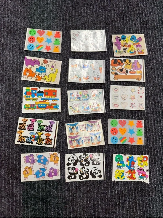 Vintage Stickers Lot Of 15