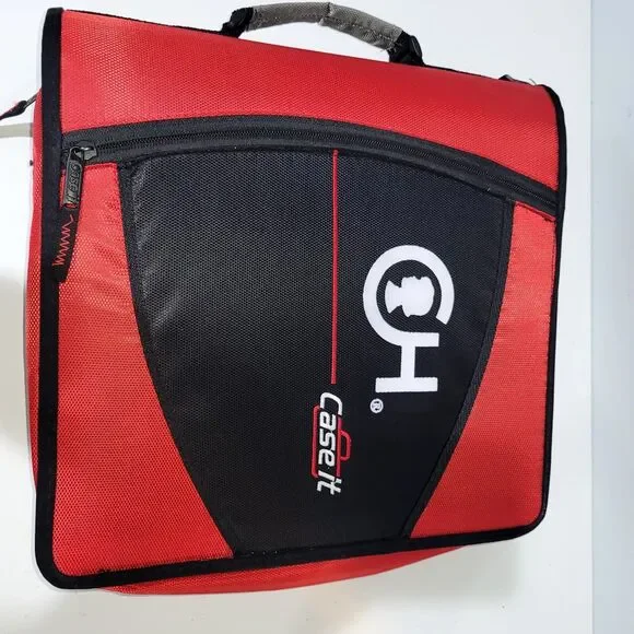 Case-it 3-Ring Zipper Binder with 3