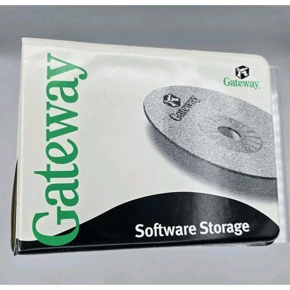 Gateway Software Storage Binder‎ CD Holder, Original Vintage, Binder Only