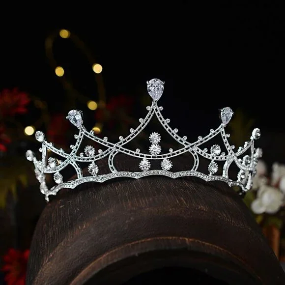 Queen Crown Rhinestone Wedding