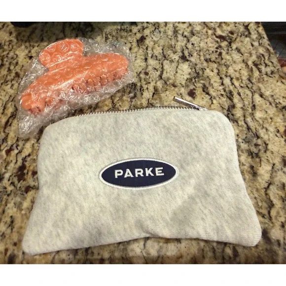 Parke Claw Clip Creamsicle NIB