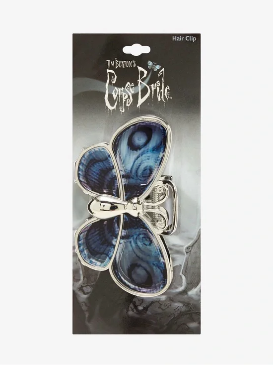 New Corpse Bride Butterfly Claw Hair Clip