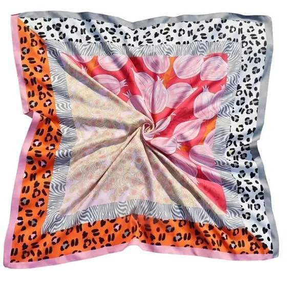 Leopard Fruit Silky Scarf
