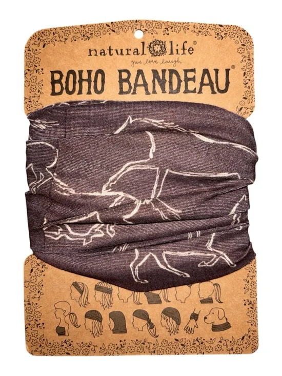 Natural Life boho bandeau hair band horses