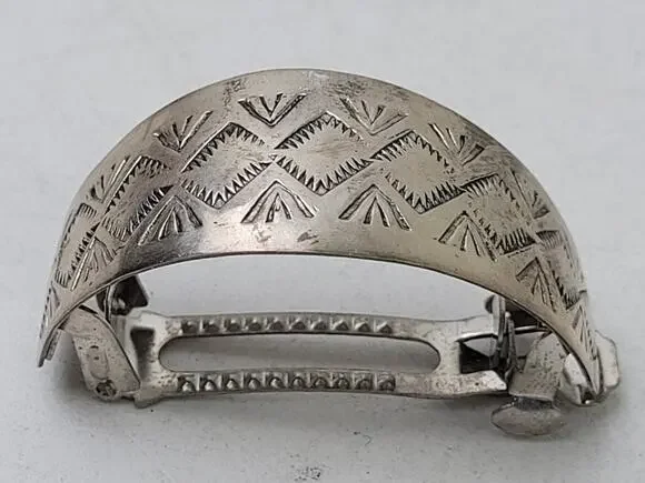 Bruce Wood Navajo Sterling Silver Barrette | 10.57 g | 2