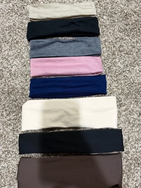 Girls Stretch Headbands - Multi-Color Pack