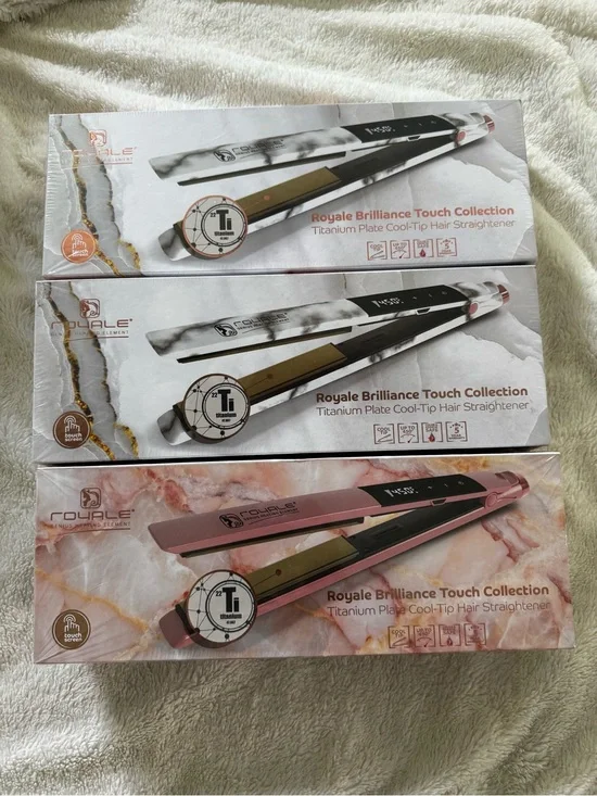 Brilliance Touch Collection Pink Hair Straightener by