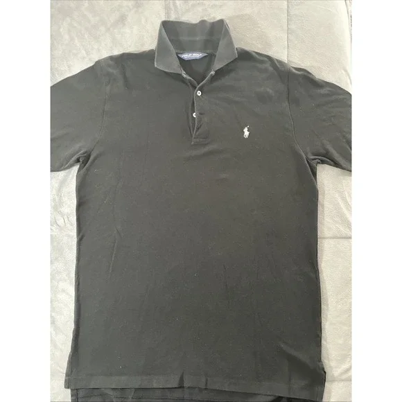 Polo Ralph Lauren Golf Black‎ Polo Shirt Men's Large