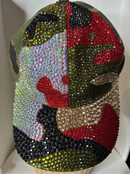 NWOT Custom Camo Cap