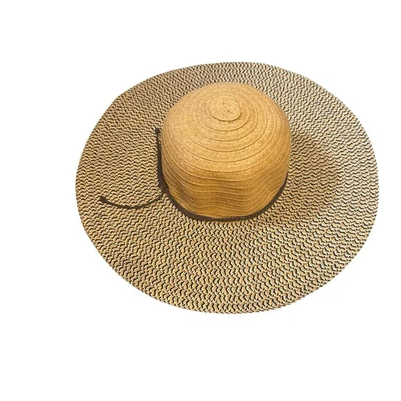 four buttons san‎ diego hat company Straw Har Excellent Condition
