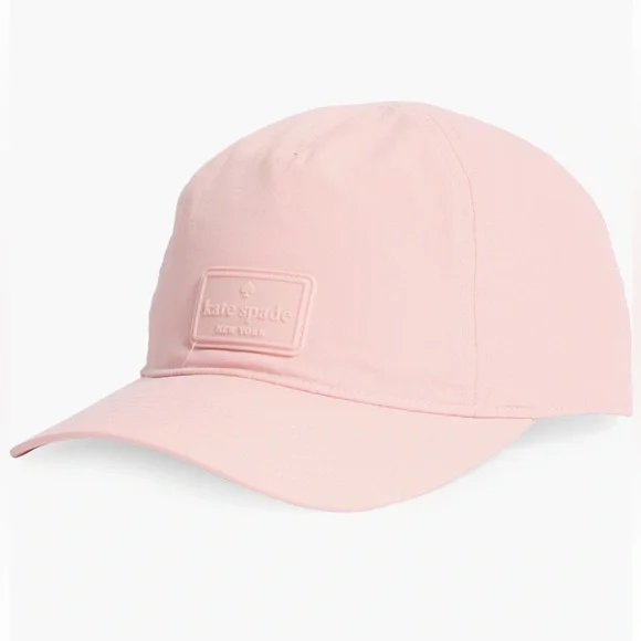 Kate Spade Logo Patch Baseball Cap NWT