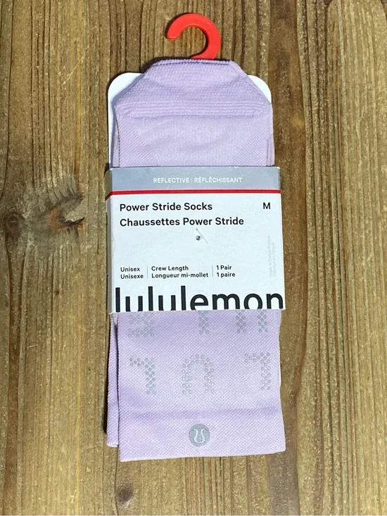 lululemon athletica Power Stride Crew Socks - Lavender