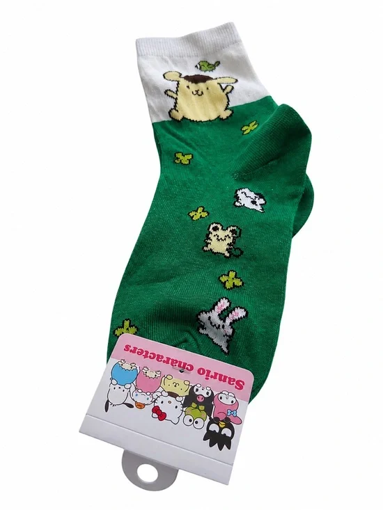 3/$25 Sanrio Pompompurin Women’s Casual Crew Socks