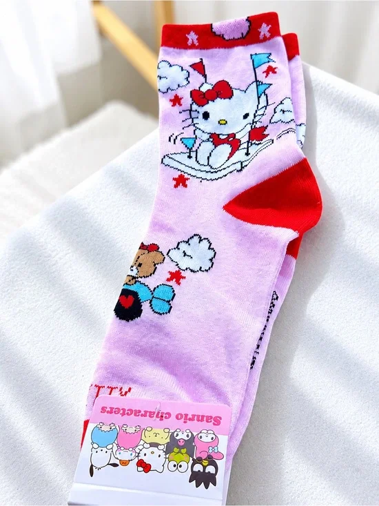 3/$25 Sanrio Hello Kitty Women’s Casual Crew Socks