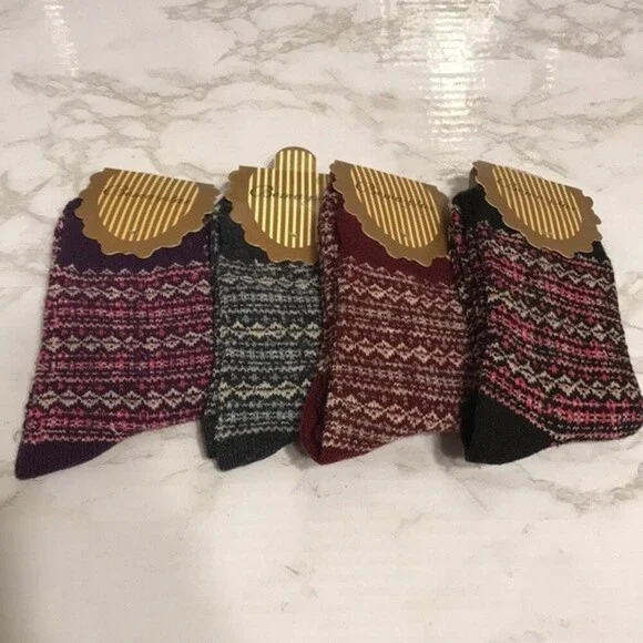 Ladies cozy fall‎ socks bundle