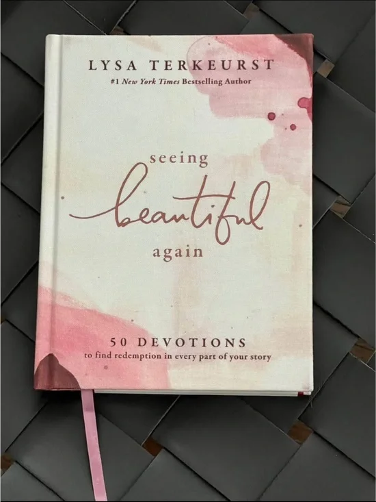 Seeing Beautiful Again - Pink Devotional Journal by