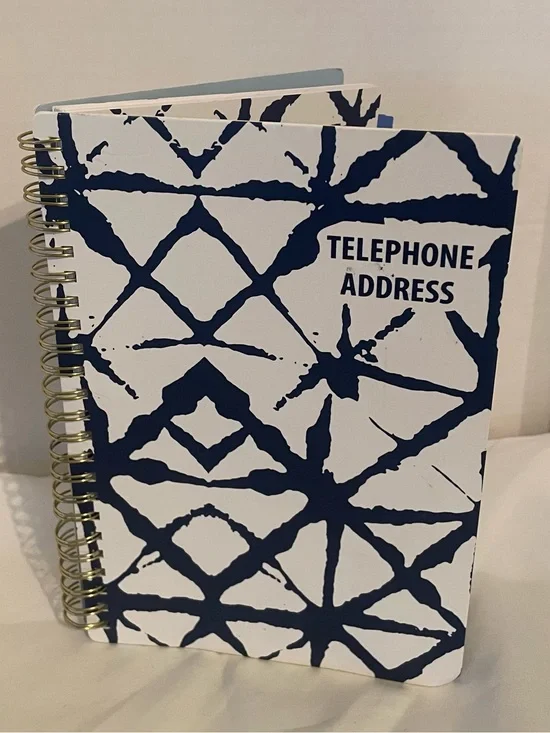 PlanAhead “See It Bigger” Large Print Phone/Address/Password Book – spiral bound
