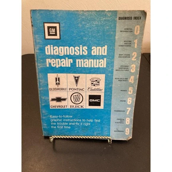 1977 GM Diagnosis and Repair Manual - GM Dealership