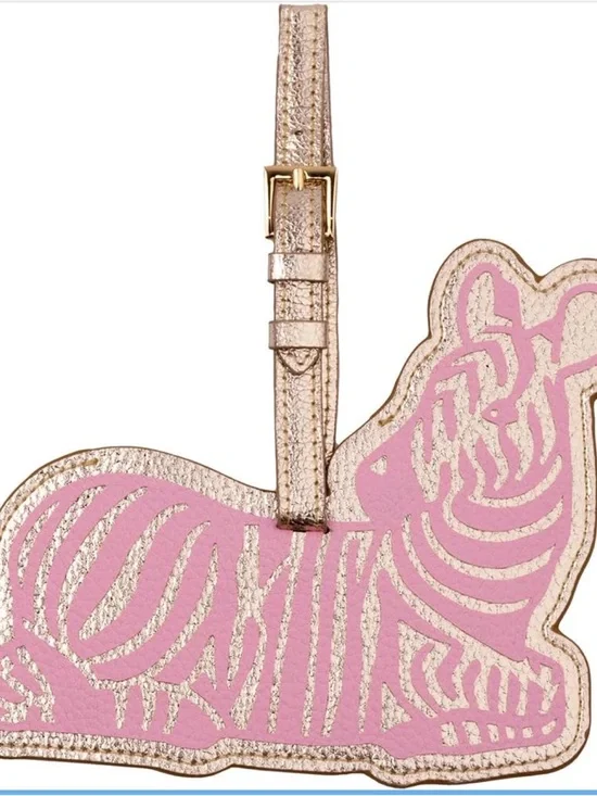 LILLY PULITZER® LUGGAGE TAG – CONCH SHELL PINK ZEE BEBE