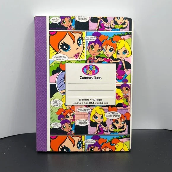 Lisa Frank Comic Strip Mini‎ Composition Book 4.5