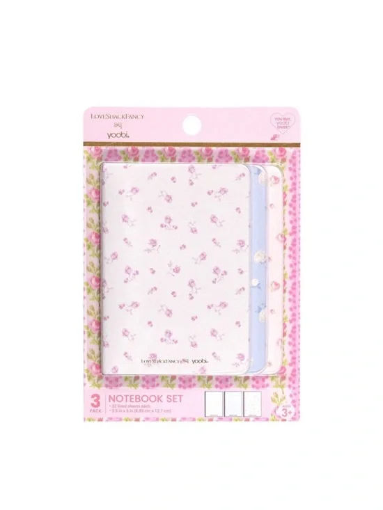 LoveShackFancy x Target Mini Journal 3 pack