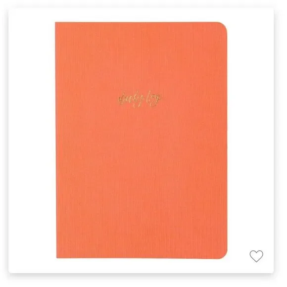 1‎ canoe2 Daily Log Guided Journal Tangerine