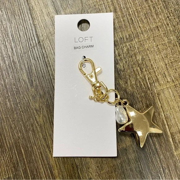 LOFT‎ Shiny Gold Star Key Holder