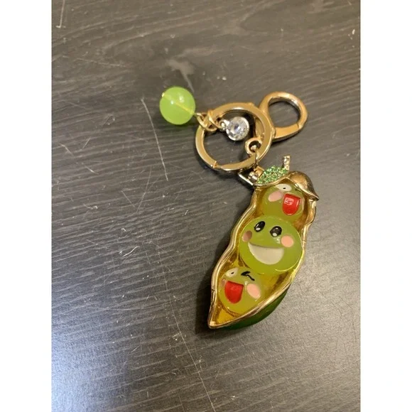 Bag Charm Keychain – Luxury, Two Peas In Pod, Bling Bag Charm‎ Keychain