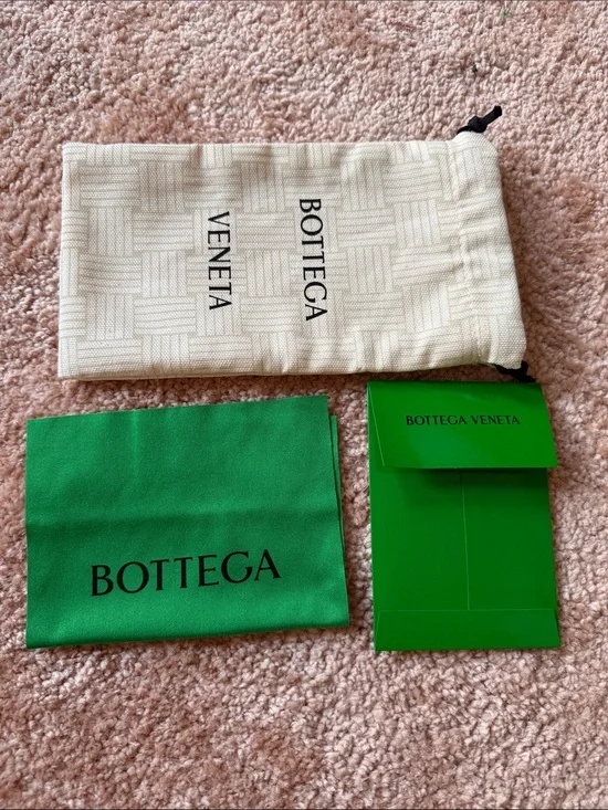 💚 NEW Bottega Veneta  Dust Bag / cloth and Card Envelope Set