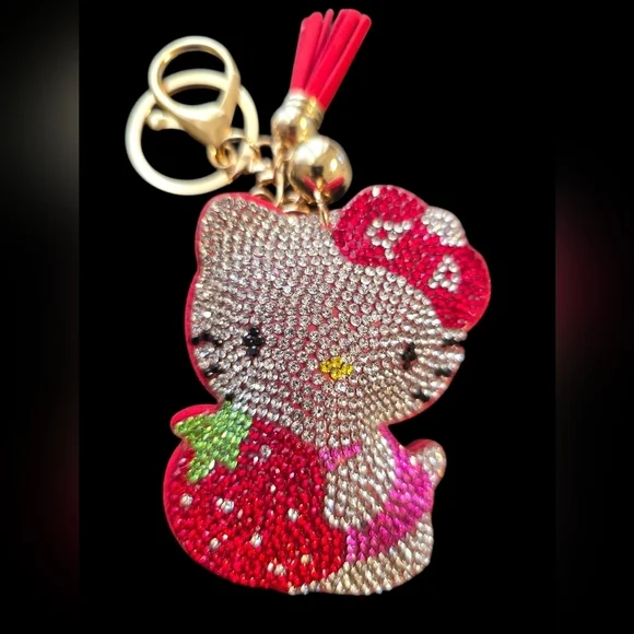 Hello Kitty Sparkling Bag Charm