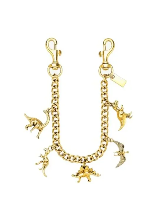 Durable Resin Alloy Bag Charms for Handbags Cute Dinosaur Keychain Decor