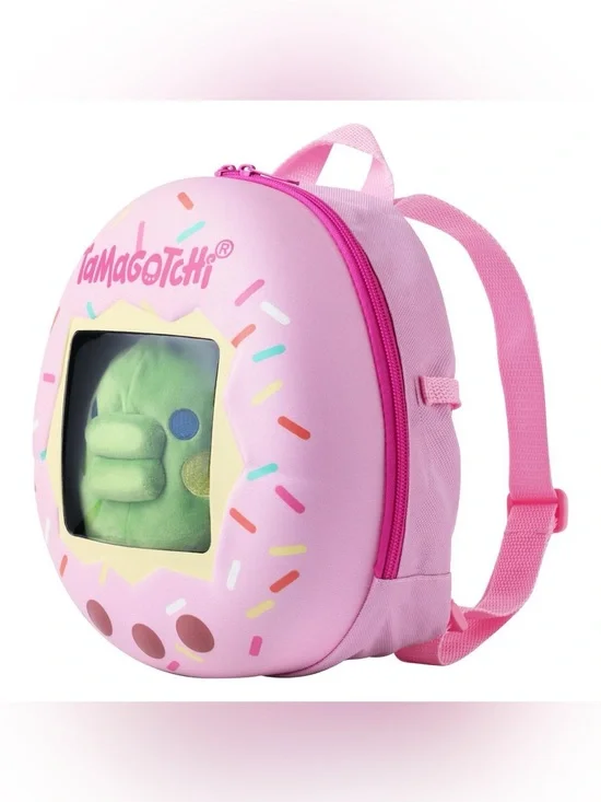 Tamagotchi Backpack + Plushie