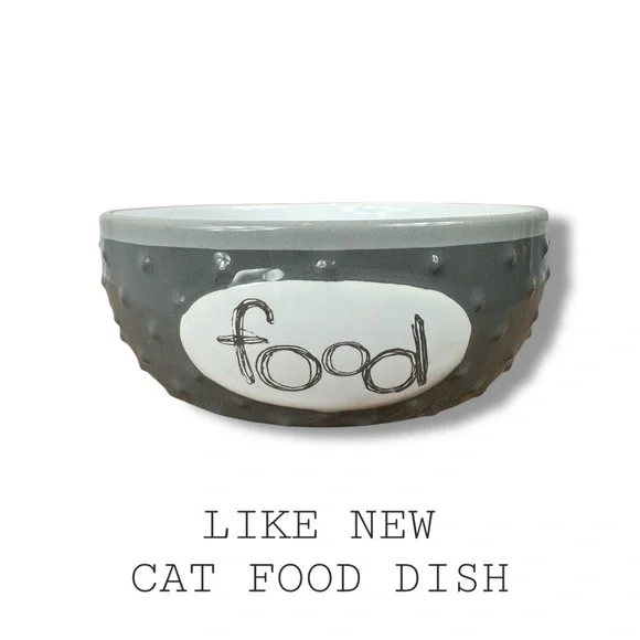 Cat Food Bowl - no chips!
