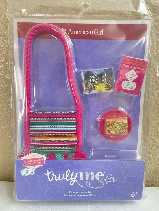American Girl  World Traveler Peruvian Souvenir Set for 18 inch dolls ,Truly me