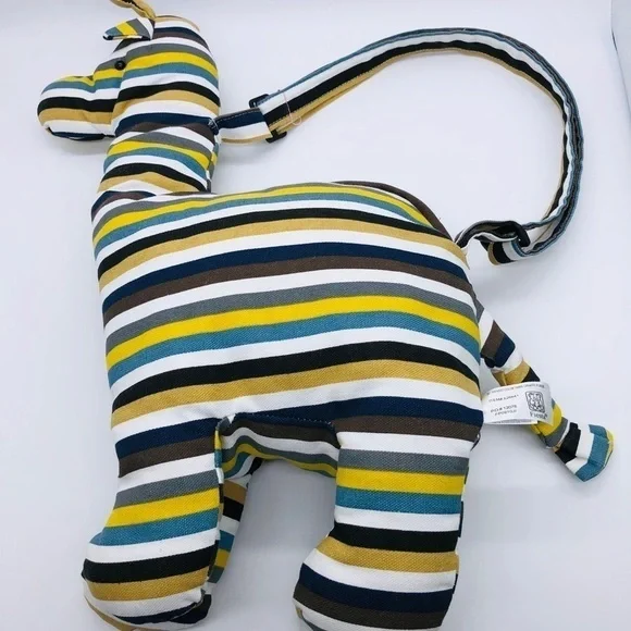 FIESTA - STRIPED GIRAFFE PURSE