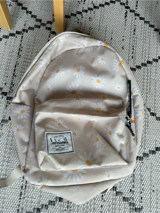 Herschel Supply Company Kids Beige and White Daisy Backpack