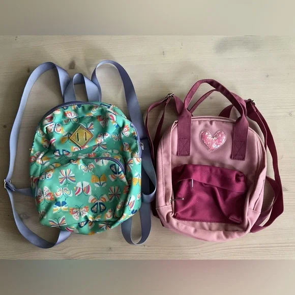 Lot for girls: 2 backpacks