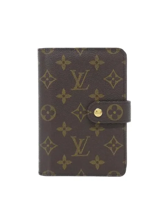 Louis Vuitton Monogram Porte Papier Zip Wallet Agenda