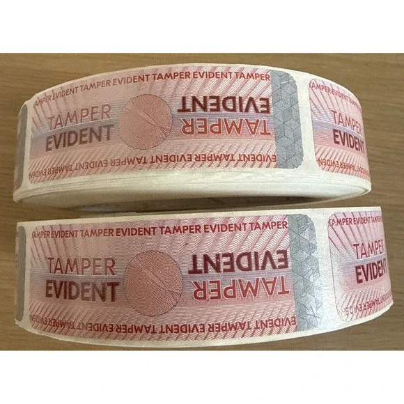 Tamper Evident‎ Labels -Syn Safe TE Destructible-Aggressive adhesive