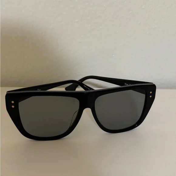 Dior Black Sunglasses with Dark Gray Lenses
